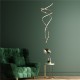 Suspensie COCO MD3127-2M-3GT Zumaline LED, Auriu, Polonia