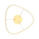 Suspensie ATHESA MD3169-1-3GT Zumaline LED, Auriu, Polonia