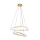 Suspensie ATHESA MD3169-2-3GT Zumaline LED, Auriu, Polonia