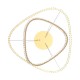 Suspensie ATHESA MD3169-2-3GT Zumaline LED, Auriu, Polonia
