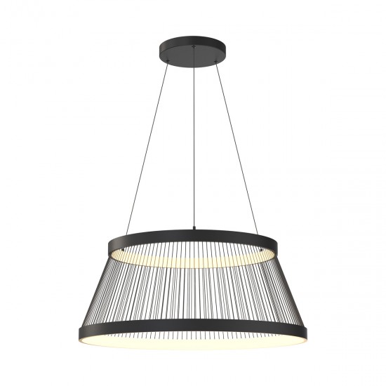 Suspensie BALU MD3328-2M-3BT Zumaline LED, Negru, Polonia