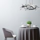 Suspensie MAIA MD3481-1S-3BCT Zumaline LED, Negru, Polonia