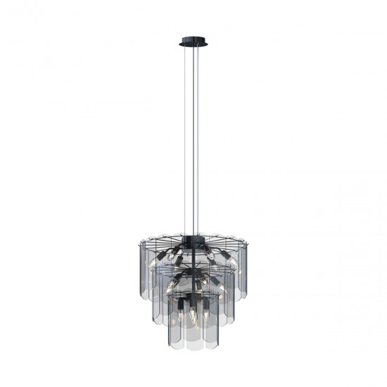 Pendul NIRA MD3523-14L-EBCN Zumaline E14, Negru, Polonia