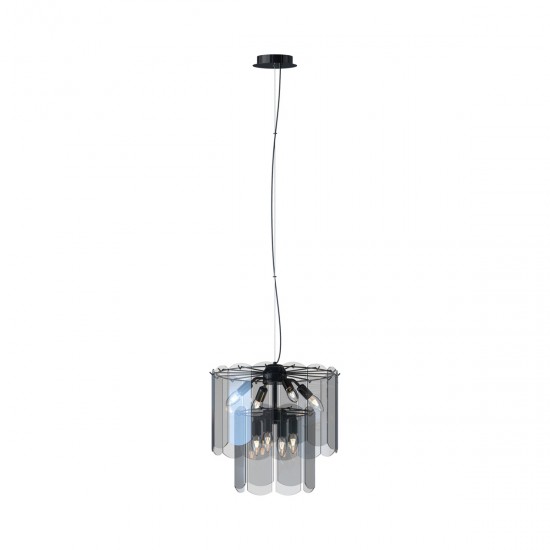 Pendul NIRA MD3523-8M-EBCN Zumaline E14, Negru, Polonia