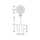 Pendul NIRA MD3523-8M-EGN Zumaline E14, Auriu, Polonia