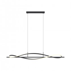 Suspensie DOMENICO MD3544-1-3BT Zumaline LED, Negru, Polonia