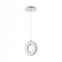 Pendul GIRONA MD3713-1-3CT Zumaline LED, Crom, Polonia