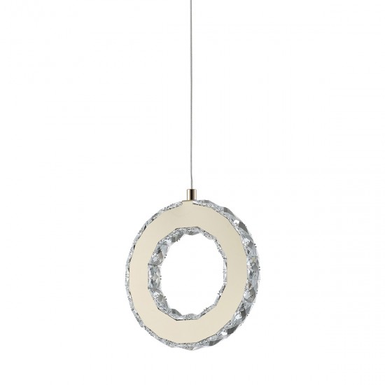 Pendul GIRONA MD3713-1-3GT Zumaline LED, Auriu, Polonia