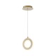 Pendul GIRONA MD3713-1-3GT Zumaline LED, Auriu, Polonia