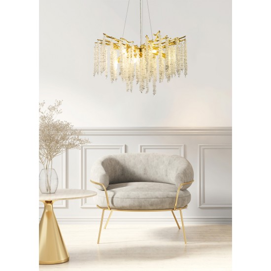 Candelabru DIJON MD3720-1-EGN Zumaline G9, Auriu, Polonia