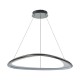 Suspensie GETAFE MD3888-1L-3BCT Zumaline LED, Negru, Polonia