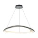 Suspensie GETAFE MD3888-1L-3BCT Zumaline LED, Negru, Polonia