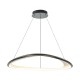 Suspensie GETAFE MD3888-1L-3BCT Zumaline LED, Negru, Polonia