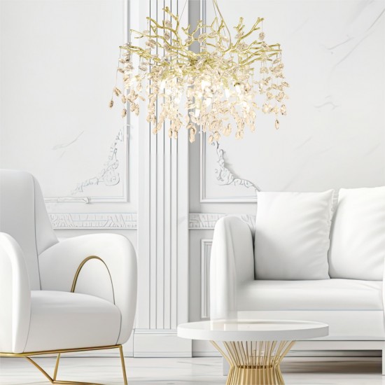 Candelabru CINDY MD4115-1-EGN Zumaline G9, Auriu, Polonia