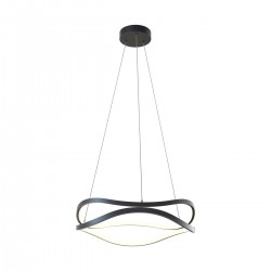 Suspensie HARLEY  MD7864-2S-3BT Zumaline LED, Negru, Polonia