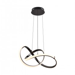 Suspensie INDIGO MD9717-1-3BCD Zumaline LED, Negru, Polonia