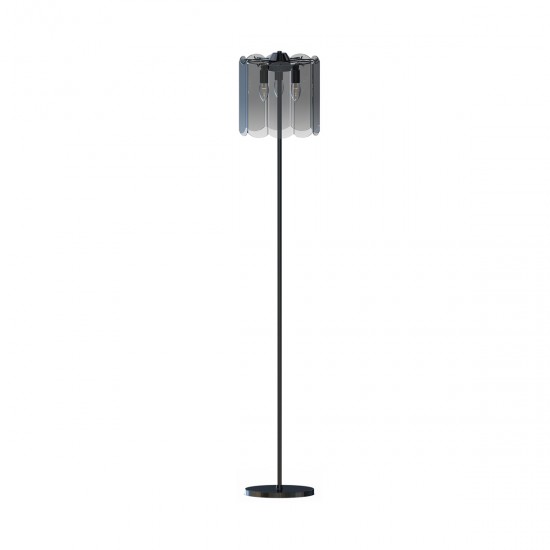 Lampadar NIRA ML3523-3-EBCN Zumaline E14, Negru, Polonia