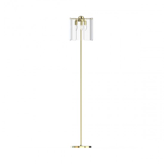 Lampadar NIRA ML3523-3-EGN Zumaline E14, Auriu, Polonia