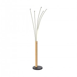 Lampadar VELDEN ML4767-3BMD Zumaline LED, Lemn, Polonia