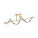 Lustra Plafon ATHESA MX3170-1-3GT Zumaline LED, Auriu, Polonia