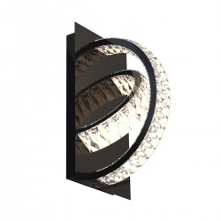 Lustra Plafon TULA MX3274-2-3BCT Zumaline LED, Negru, Polonia
