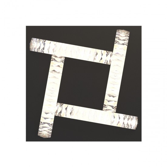 Lustra Plafon TULA MX3274-4-3BCT Zumaline LED, Negru, Polonia