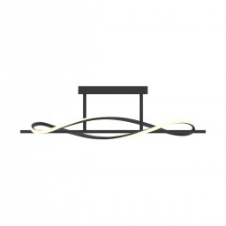 Lustra Plafon DOMENICO MX3544-1-3BT Zumaline LED, Negru, Polonia