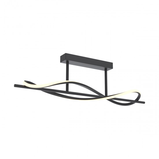 Lustra Plafon DOMENICO MX3544-1-3BT Zumaline LED, Negru, Polonia