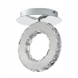 Plafoniera GIRONA MX3713-1-3CT Zumaline LED, Crom, Polonia