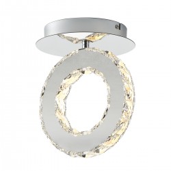 Plafoniera GIRONA MX3713-1-3CT Zumaline LED, Crom, Polonia