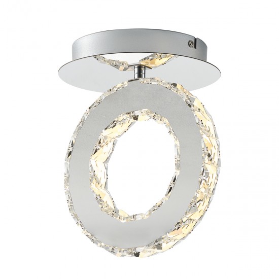 Plafoniera GIRONA MX3713-1-3CT Zumaline LED, Crom, Polonia