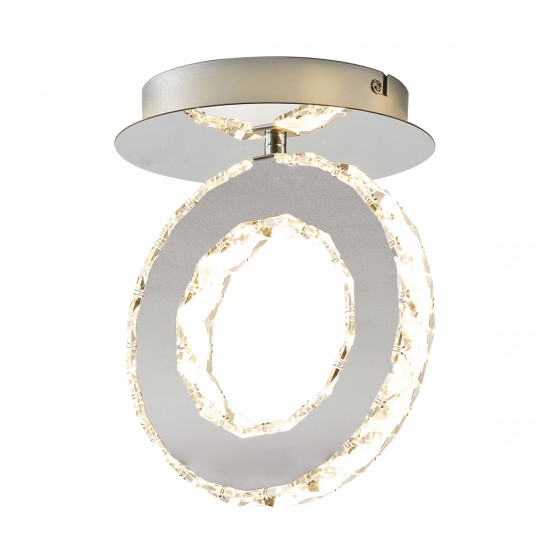 Plafoniera GIRONA MX3713-1-3CT Zumaline LED, Crom, Polonia