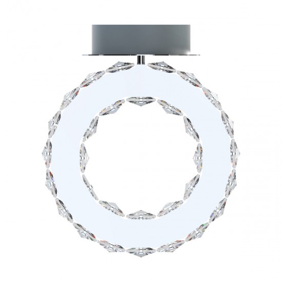 Plafoniera GIRONA MX3713-1-3CT Zumaline LED, Crom, Polonia