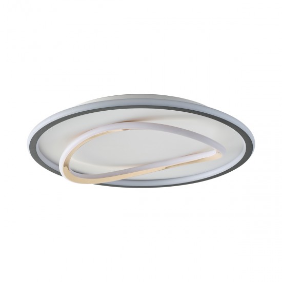Plafoniera LENS MX3889-1A-3BGT Zumaline LED, Auriu, Polonia