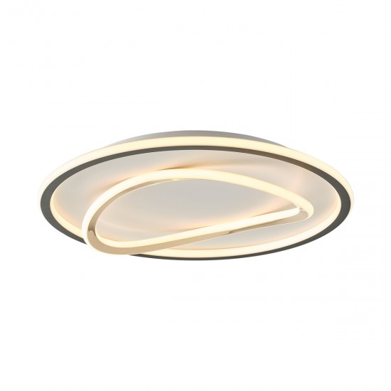 Plafoniera LENS MX3889-1A-3BGT Zumaline LED, Auriu, Polonia