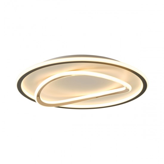 Plafoniera LENS MX3889-1A-3BGT Zumaline LED, Auriu, Polonia