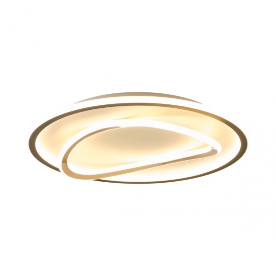 Plafoniera LENS MX3889-1A-3BGT Zumaline LED, Auriu, Polonia