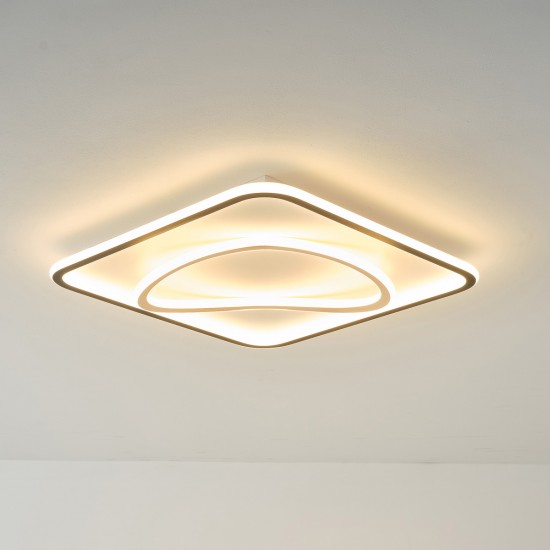 Plafoniera LENS MX3889-1B-3BGT Zumaline LED, Auriu, Polonia