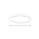 Plafoniera APART MX4168-1-3WGT Zumaline LED, Alb, Polonia