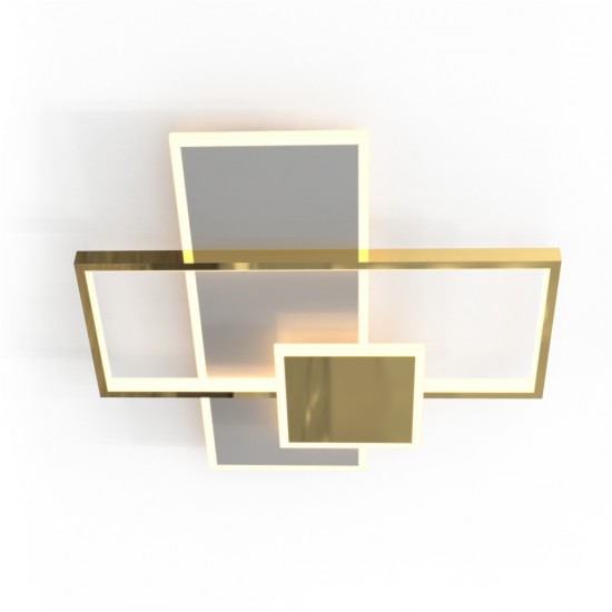 Lustra Plafon SALO MX4463-3-3YYCGT Zumaline LED, Crom, Polonia