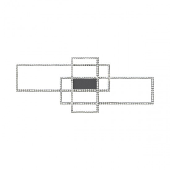 Lustra Plafon ERVI MX7907-3B-3BT Zumaline LED, Negru, Polonia
