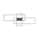 Lustra Plafon ERVI MX7907-3B-3BT Zumaline LED, Negru, Polonia