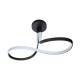 Lustra Plafon VISO MX9932-1-3BD Zumaline LED, Negru, Polonia