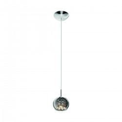 Pendul CRYSTAL P0076-01A-F4FZ Zumaline G9, Argintiu, Polonia
