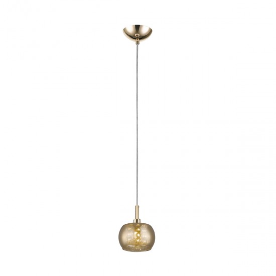 Pendul CRYSTAL P0076-01A-F7HF Zumaline G9, Auriu, Polonia