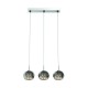 Suspensie CRYSTAL P0076-03N-B5FZ Zumaline G9, Argintiu, Polonia