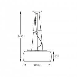 Suspensie CRYSTAL P0076-06X-F4FZ Zumaline G9, Crom, Polonia