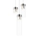Suspensie GEM P0389-03D-F4AC Zumaline G9, Crom, Polonia