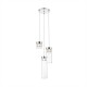 Suspensie GEM P0389-03D-F4AC Zumaline G9, Crom, Polonia