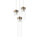 Suspensie GEM P0389-03D-F7AC Zumaline G9, Auriu, Polonia
